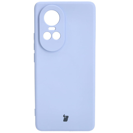Etui Bizon Case Silicone Sq do Oppo Reno 10 5G, jasnofioletowe