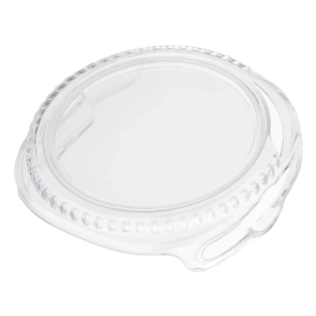 Etui ze szkłem do zegarka Bizon Case Watch Adamo do Samsung Galaxy Watch 8 Classic 46 mm, przezroczyste