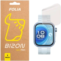 Folia matowa Bizon Glass Watch Film Sun Duo do Huawei Watch Fit 4 Pro, 2 sztuki