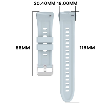 Silikonowy pasek Bizon Strap Watch Silicone do Apple Watch 38/40/41/42 mm, burgundowy