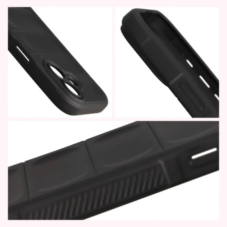 Pancerne etui Bizon Case Tur do iPhone 17, czarne