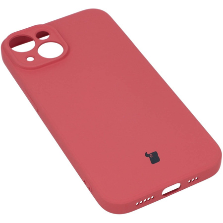 Etui Bizon Case Silicone do iPhone 14, brudny róż