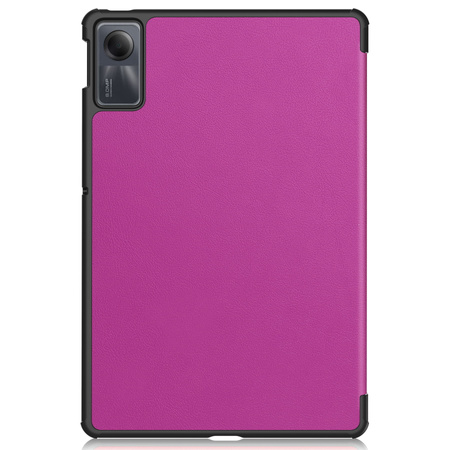 Etui Bizon Case Tab Croc do Xiaomi Redmi Pad SE, fioletowe