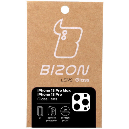 Szkło na aparat Bizon Glass Lens dla iPhone 13 Pro / 13 Pro Max, 2 sztuki