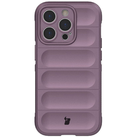 Pancerne etui Bizon Case Tur do iPhone 14 Pro, jasnofioletowe