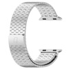 Pasek ze stali nierdzewnej Bizon Strap Watch Titanium do Apple Watch 38/40/41/42 mm, srebrny