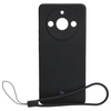 Etui Bizon Case Silicone Sq do Realme 11 Pro / 11 Pro+, czarne
