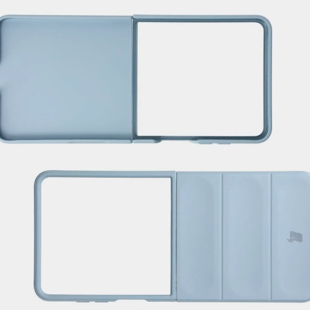 Pancerne etui Bizon Case Tur do Galaxy Z Flip7, błękitne