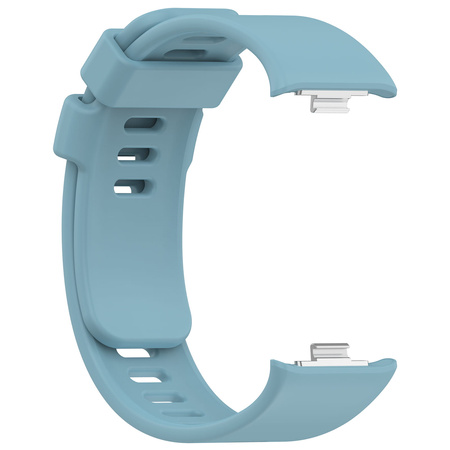 Pasek Bizon Strap Watch Silicone B do Xiaomi Redmi Watch 5/4 / Smart Band 9/8 Pro, błękitny