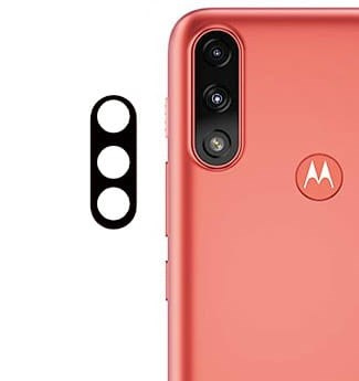 Szkło na aparat Bizon Glass Lens dla Moto E7 Power / E7i Power, 2 sztuki