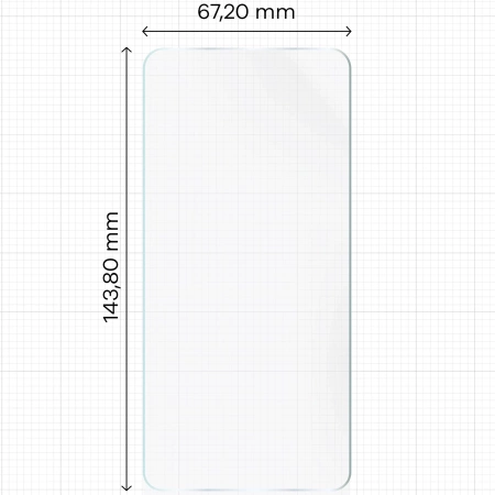Folia hydrożelowa na ekran Bizon Glass Hydrogel Front do Galaxy S25 / S24, 1 sztuka