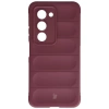Pancerne etui Bizon Case Tur do Xiaomi Redmi 15 4G / 5G, burgundowe