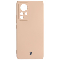 Etui Bizon Case Silicone do Xiaomi 12 Pro, jasnoróżowe