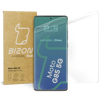 Folia hydrożelowa na ekran Bizon Glass Hydrogel Front Duo do Motorola Moto G85 5G, 2 sztuki