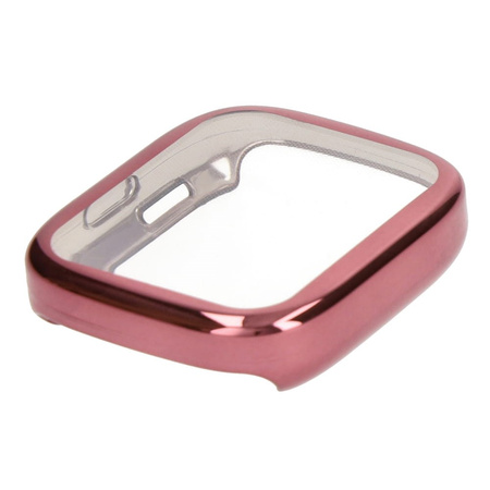 Etui Bizon Case Watch Felipe do Xiaomi Redmi Watch 3, różowe