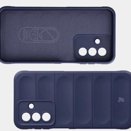 Pancerne etui Bizon Case Tur do Galaxy A17 5G, granatowe