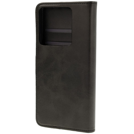 Etui z klapką Bizon Case Pocket do Xiaomi Redmi Note 14 5G / Poco M7 Pro 5G, czarne