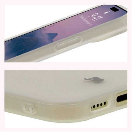 Etui Bizon Case Angelo do iPhone 15, półprzezroczyste