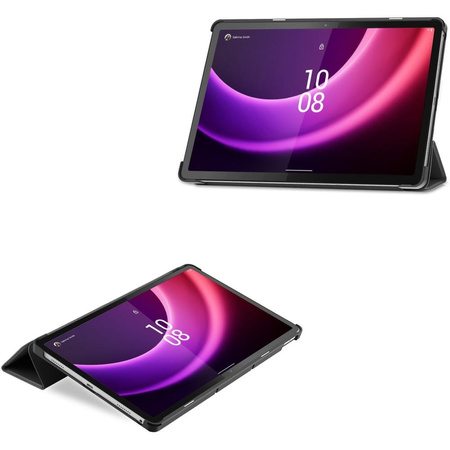 Etui Bizon Case Tab Croc do Lenovo Tab P11 Gen 2 / Xiaoxin Pad Plus 2023, czarne