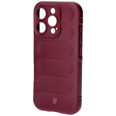 Pancerne etui Bizon Case Tur do iPhone 16 Pro, ciemnofioletowe