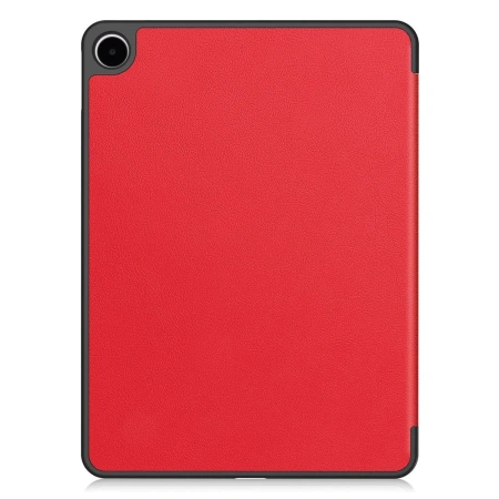 Etui z klapką Bizon Case Tab Croc do OnePlus Pad Go 2 / Oppo Pad Air5, czerwone