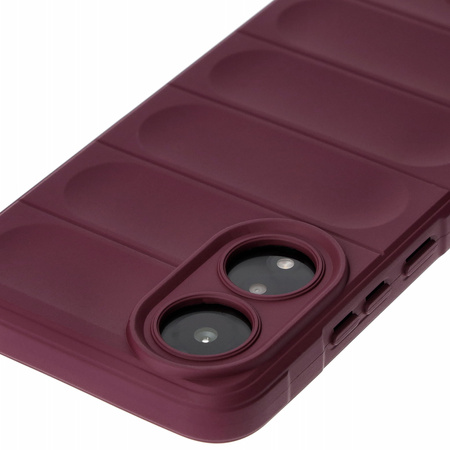 Pancerne etui Bizon Case Tur do Oppo A78 4G, ciemnofioletowe