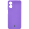 Silikonowe etui Bizon Soft Case do Motorola Moto G04, fioletowe
