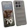 Pancerne etui Bizon Case Tur do Motorola Edge 70, jasnoszare