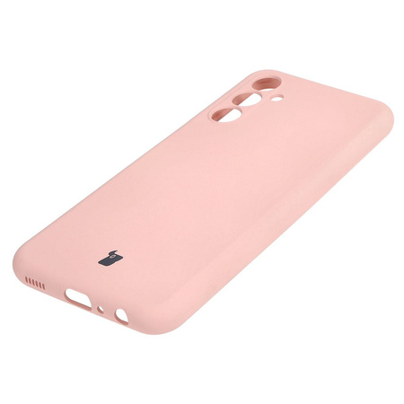 Etui Bizon Case Silicone do Galaxy M34 5G, jasnoróżowe