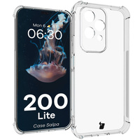 Elastyczne etui Bizon Case Salpa do Honor 200 Lite, przezroczyste