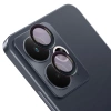 Szkło na aparat Bizon Glass Snap Lens do Realme 14 5G / 14T 5G, 1 zestaw, czarna ramka