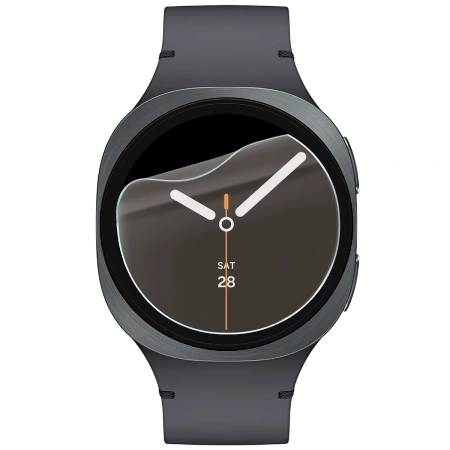 Folia matowa Bizon Glass Watch Film Sun Duo do Galaxy Watch 8 40 mm, 2 sztuki