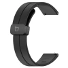 Silikonowy pasek Bizon Strap Watch Silicone 22 mm do smartwatcha, lawendowy