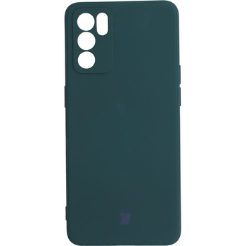 Etui Bizon Case Silicone do Oppo Reno 6 5G, ciemnozielone