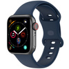 Pasek Bizon Strap Watch Silicone S do Apple Watch 44/45/46/49 mm, granatowy