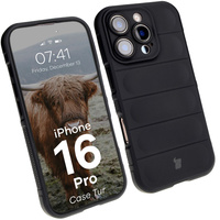 Pancerne etui Bizon Case Tur do iPhone 16 Pro, czarne