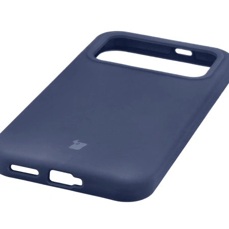 Silikonowe etui Bizon Soft Case do Xiaomi POCO F8 Pro, ciemnoniebieskie