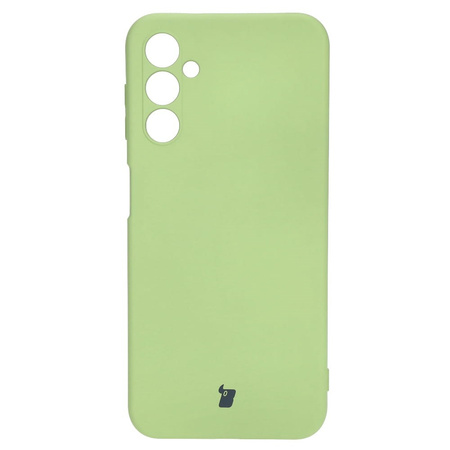 Etui Bizon Case Silicone do Samsung Galaxy A14 4G/5G, jasnozielone