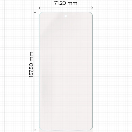 Folia matowa Bizon Glass Film Sun Duo do Oppo Reno13 F, 2 sztuki