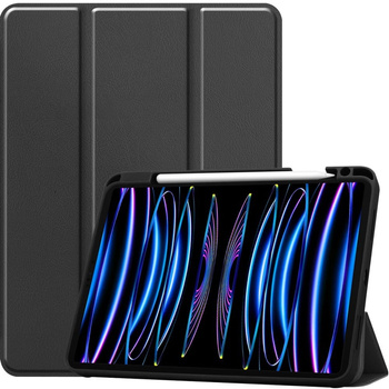 Etui Bizon Case Tab Lizard do Apple iPad Pro 11 2022/2021/2020/2018, czarne