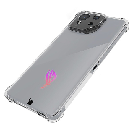 Elastyczne etui Bizon Case Salpa do Asus ROG Phone 8, przezroczyste