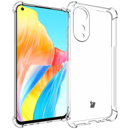 Etui Bizon Case Clear Pack do Oppo A78 4G, przezroczyste