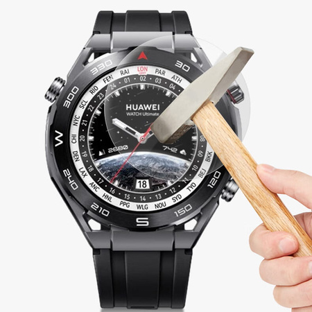 Folia hydrożelowa na ekran Bizon Glass Hydrogel do Huawei Watch Ultimate, 2 sztuki