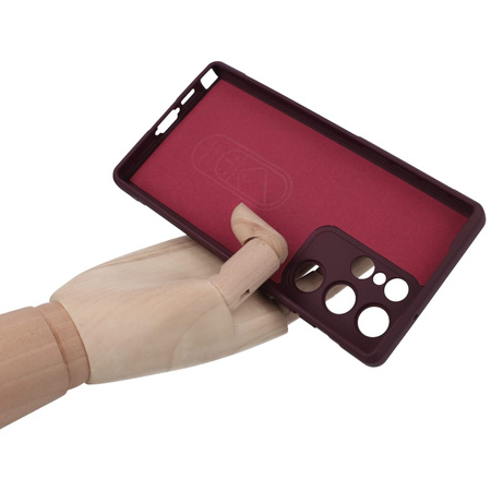 Pancerne etui Bizon Case Tur do Galaxy S23 Ultra, ciemnofioletowe