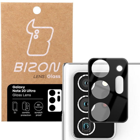 Szkło na aparat Bizon Glass Silk Lens dla Galaxy Note 20 Ultra, 2 sztuki