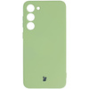 Etui Bizon Case Silicone Sq do Galaxy S23 Plus, jasnozielone