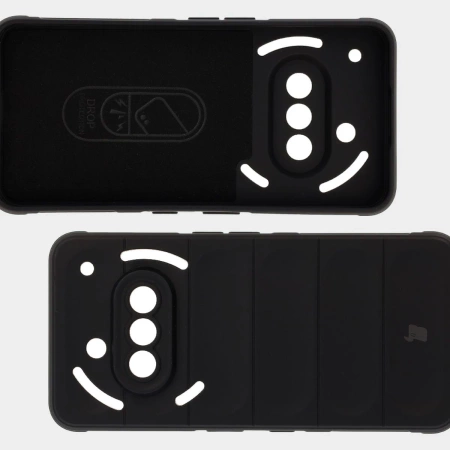 Pancerne etui Bizon Case Tur do Nothing Phone (3a), czarne