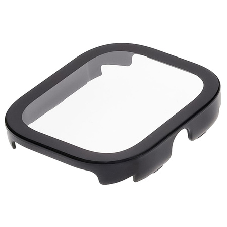 Etui ze szkłem do zegarka Bizon Case Watch Adamo do Xiaomi Redmi Watch 5, czarne