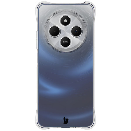 Etui + 2x szkło Bizon Case Clear Pack do Redmi 14C 4G, przezroczyste