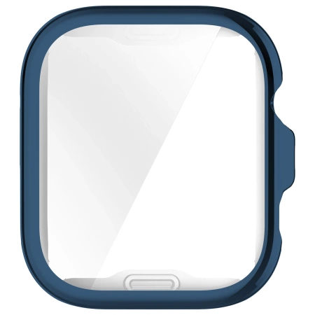 Etui z osłoną ekranu Bizon Case Watch Felipe do Huawei Watch Fit 4 Pro, niebieskie